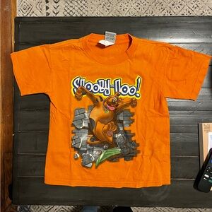 Orange Scooby-Doo Graphic T-Shirt